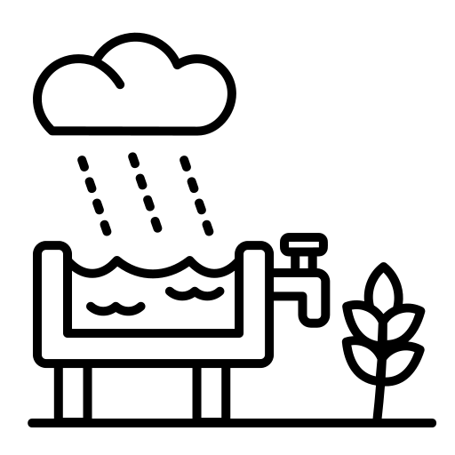 Integriertes Regenwasser-Leit- system